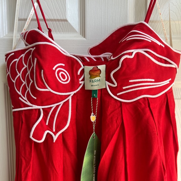Farm Rio Fish Dress - Picture 5 of 5